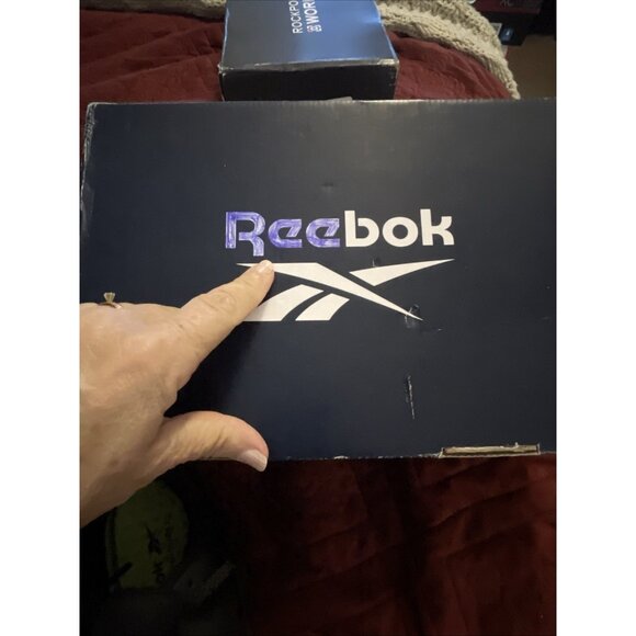 Reebok Work Nanoflex TR RB331 Women Sz 7W Black Composite Toe Work Shoes KHD1275 - Picture 4 of 6